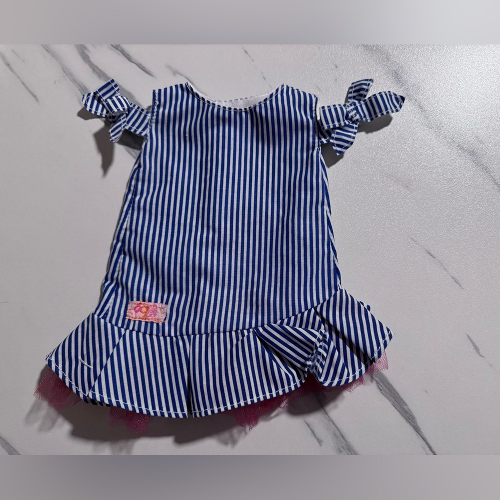 Our Generation 18 Doll Sweet Souvenirs Vacation Outfit Dress And Hat Only - Picture 3 of 8